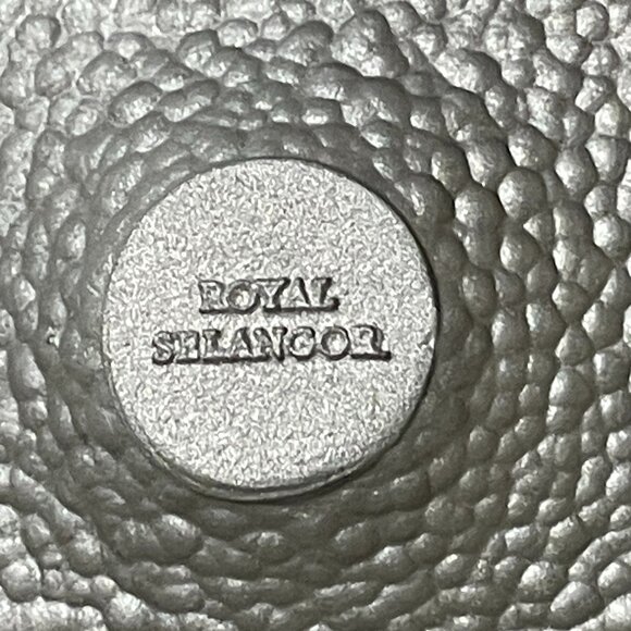 🌻 Vintage Royal Selangor "Sunflower" Pewter & Glass 18-Piece Goblet Set - Picture 6 of 6